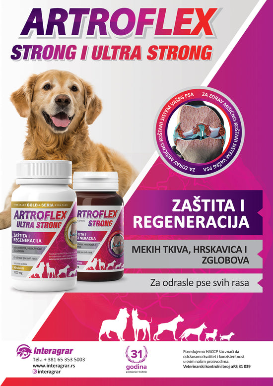 Vitamini za pse - Artroflex Strong - Interagrar