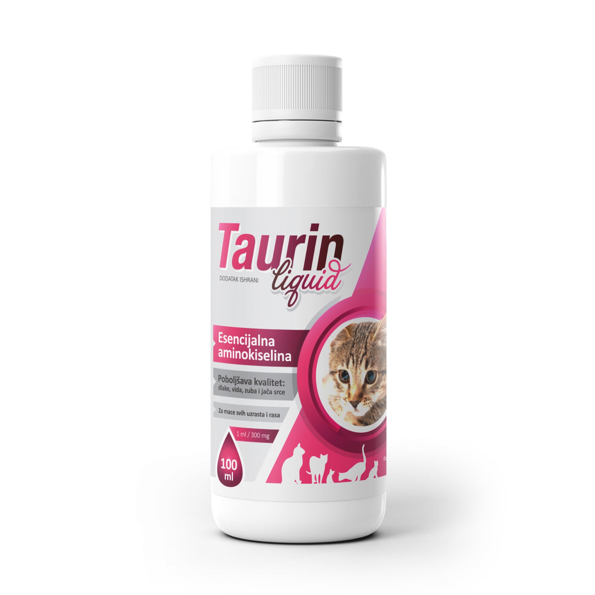 Tečni taurin - Vitamini za mačke - Interagrar